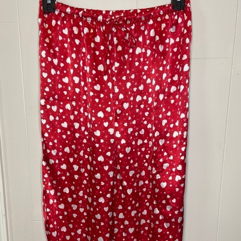 - ❤️ Maidenform Red Heart ❤️ Pajama Lounge Pants Large. Valentines Day